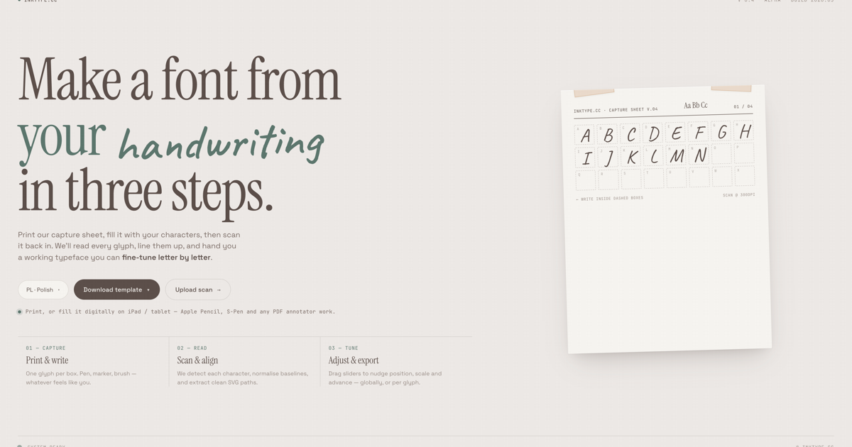 inktype screenshot 1